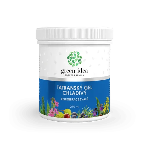 Tatranský bylinný gel - chladivý 250 ml - Green idea