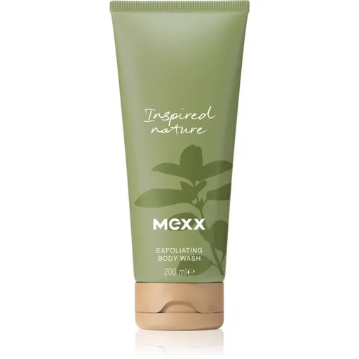 Mexx Inspired Nature exfoliační sprchový gel s parfemací 200 ml
