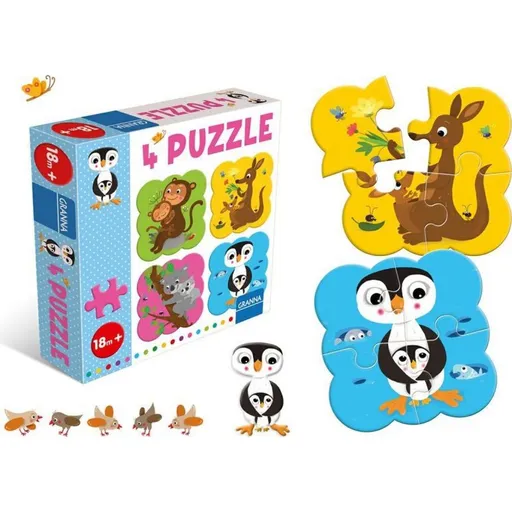Granna 4 puzzle tučňák