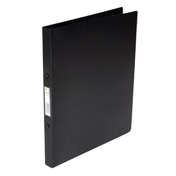 Q-CONNECT A4, 25 mm, 4 kroužky, černý (KF02923)