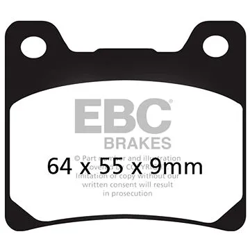 EBC Brzdové destičky FA088HH (FA088HH)