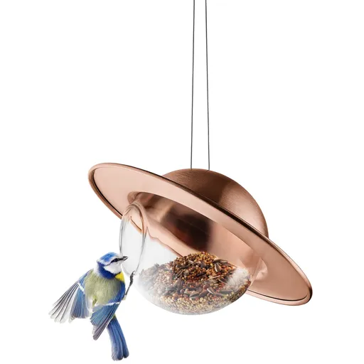 Krmítko pro ptáky SATURN 24 cm, měď, Eva Solo