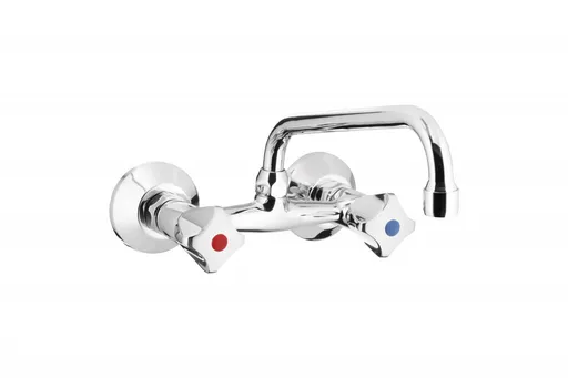KFA STANDARD nástěnná umyvadlová baterie, chrom 300-510-00