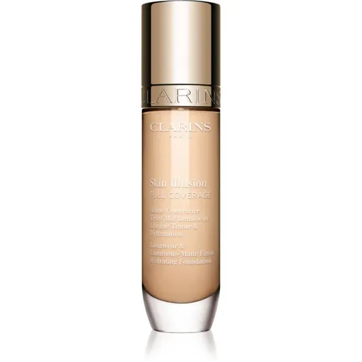 Clarins Skin Illusion Hydrating Foundation vysoce krycí make-up odstín 100.3N 30 ml