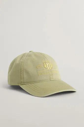 KŠILTOVKA 7-16 LET GANT TONAL SHIELD CAP BEIGE GREEN