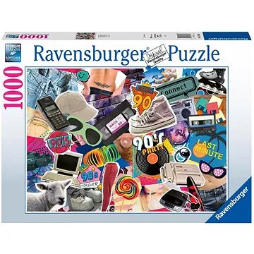 Ravensburger Puzzle 173884 90. Léta 1000 Dílků  (4005556173884)