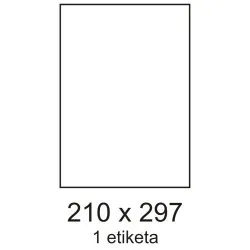 Etikety 210x297mm 1etiketa na archu 100listů Smartline