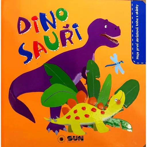 SUN Dinosauři - leporelo s okénky