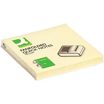 Q-CONNECT 76 x 76 mm, 100 lístků, žlutý (KF02161)
