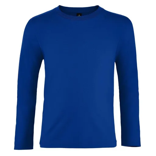 SOL'S Dětské tričko s dlouhým rukávem Imperial - Královská modrá | 12 let