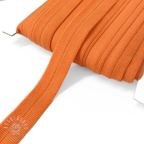 Lemovací guma matná 20 mm RIB orange