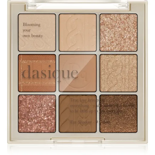 Dasique Eye Shadow Pallete paletka očních stínů odstín 15 Beige Knit 7 g