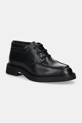 Kožené polobotky Tommy Hilfiger HILFIGER COMFORT LWT LTH M TOE B