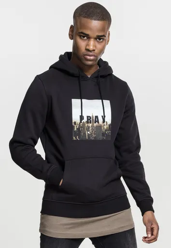Mr. Tee Pray City Hoody black - S