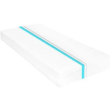 Matrace 90 × 200 cm 7 zón PU pěna 16 cm H2 H3