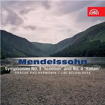 Pražská komorní filharmonie, Bělohlávek Jiří: Mendelssohn-Bartholdy: Symfonie č. 3 „Skotská” a č. 4  (SU3876-2)