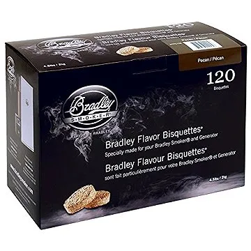Bradley Smoker - Brikety Pecan 120 kusů (689796440056)