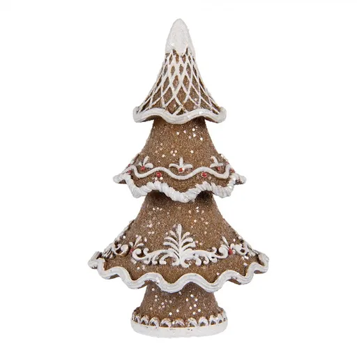 Dekorace vánoční perníkový stromek Gingerbread Tree - 7*5*11 cm  Clayre & Eef