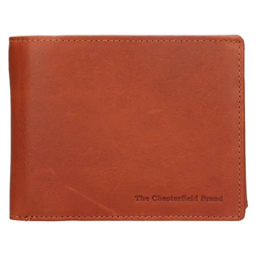 Pánská kožená peněženka The Chesterfield Brand Markus - koňak