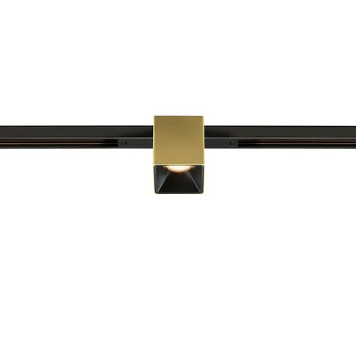 BIG WHITE (SLV) FIX-IT! 48V, DALI, hranatý, standardní lišta, spot, 2700 K, 6,6 W, 36°, zlatý / černý 1008971