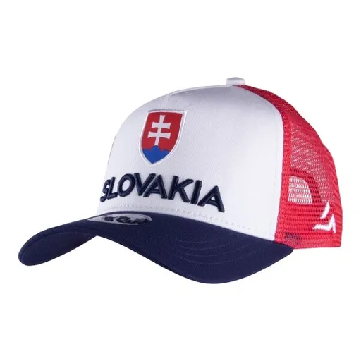 FLLÖS T-CAP SLOVAKIA 6 Dětská trucker kšiltovka, červená, velikost