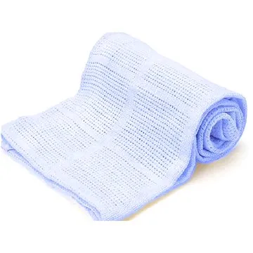 Chanar Bavlněná celulární deka 100 × 150cm, modrá (05-06-0045-15-101-015)