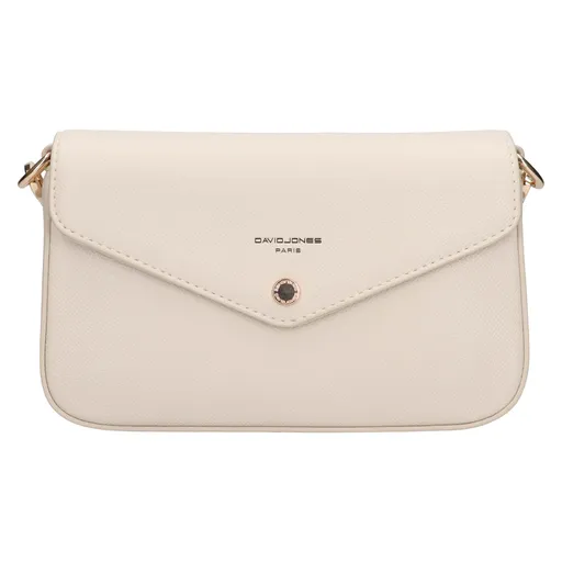 Dámská crossbody kabelka David Jones Sheena - krémová