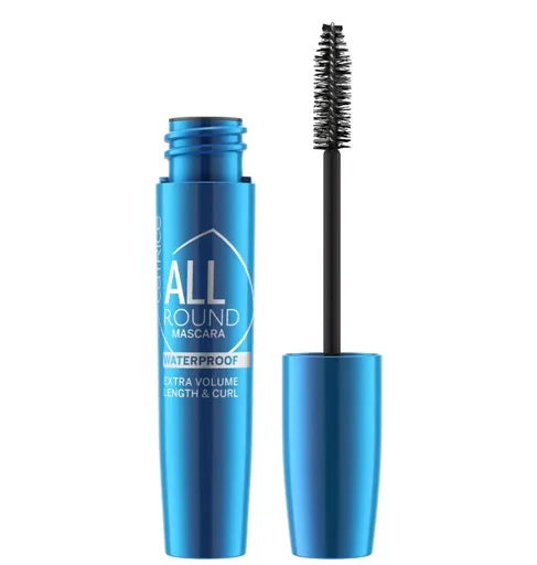 Catrice Řasenka pro objem, délku a tvar řas Allround (Extra Volume, Length & Curl Mascara) 11 ml Blackest Black - voděodolná