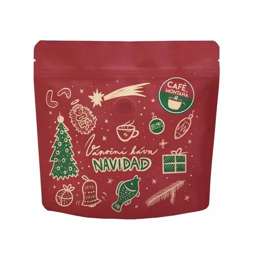 Café Montana Navidad vánoční zrnková káva 250 g