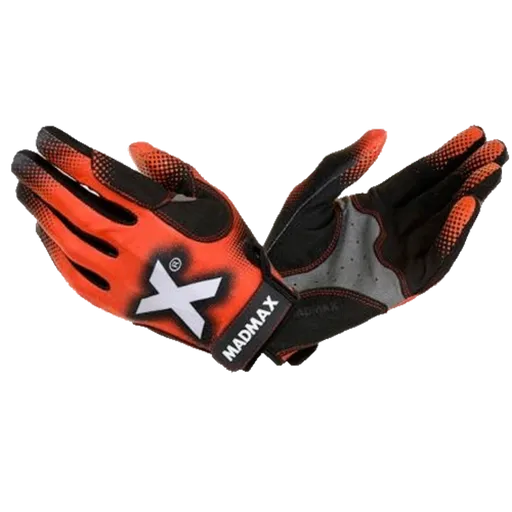 MadMax Rukavice Crossfit MXG101 červené - XL
