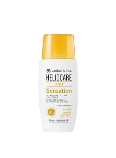 Heliocare Fluidní krém na opalování 360° Sensation SPF 50+ (Ultralight Oil Free Sunscreen) 50 ml