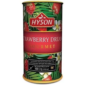 Hyson Strawberry Dream, černý čaj (100g) (H05002)