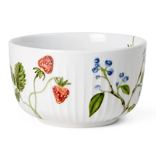 Servírovací mísa HAMMERSHOI SUMMER - SUMMER BERRIES 12 cm, bílá, porcelán, Kähler