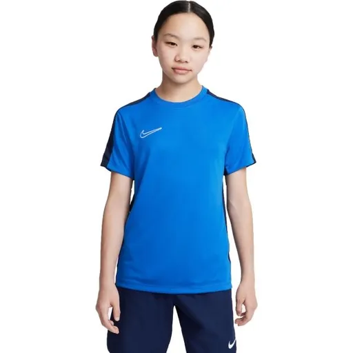 Nike DRI-FIT ACADEMY Dětské fotbalové tričko, modrá, velikost