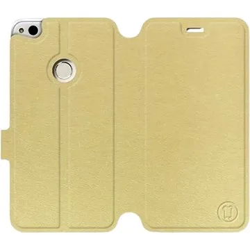 Flip pouzdro na mobil Huawei P9 Lite 2017 v provedení  Gold