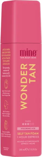 Minetan Samoopalovací pěna s hydratačními a anti-aging účinky Wonder Tan (Self Tan Foam) 200 ml