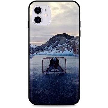 TopQ iPhone 11 silikon Hockey Goalie 48935 (Sun-48935)