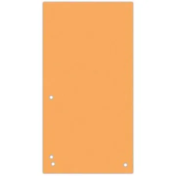 DONAU oranžový, papírový, 1/3 A4, 235 x 105 mm - balení 100 ks (8620100-12PL)