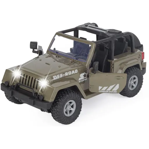 Alltoys Džíp 1:10 se světelným a zvukovým efektem béžový