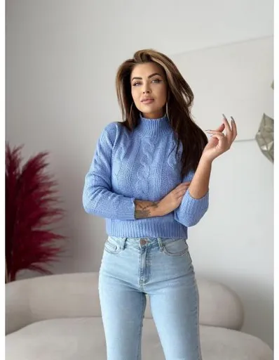 Dámský svetr ELR022 - béžový