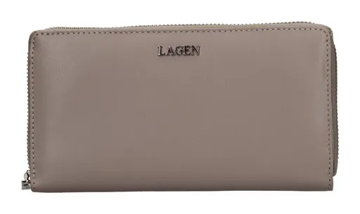 Dámská kožená peněženka Lagen 50353 Grey