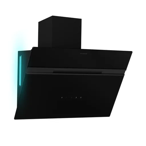 Klarstein Digestoř Alina, EEK A, Dotykové, LED osvětlení, Odsávání/recirkulace, 600 m³/h