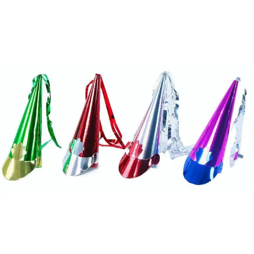 Rappa Klobouk papírový mini plesový 4 ks v sáčku