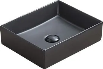 MEXEN Goya umyvadlo na desku 40x32, černá mat 22184085