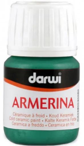 Barva na porcelán Darwi Armerina 30ml – 626 Dark Green