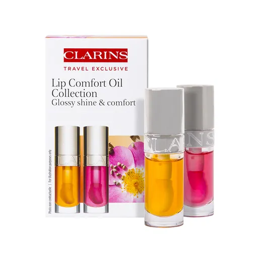 Clarins Dárková sada olejů na rty Lip Comfort Oil Collection 2 x 7 ml