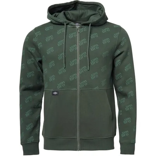 Umbro ARILD Pánská mikina, tmavě zelená, velikost XXL