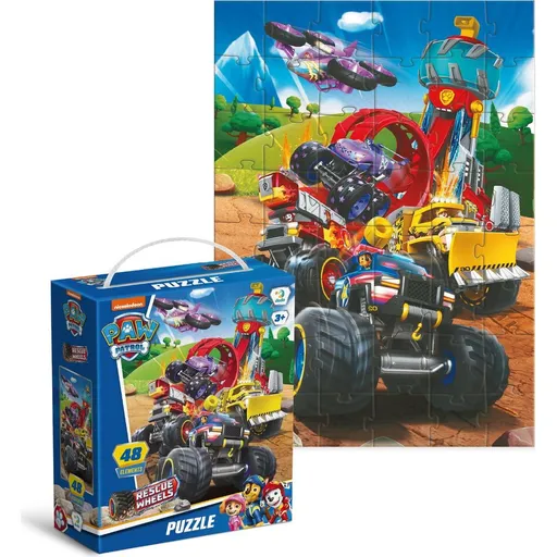 DODO Puzzle Tlapková patrola Záchrana na kolech 48 dílků