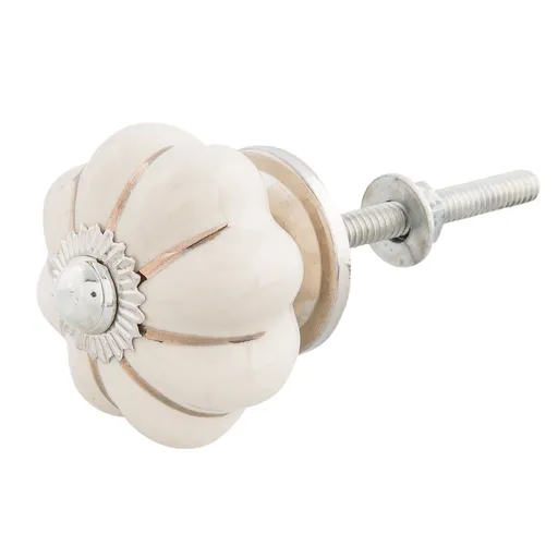 Keramická úchytka Aoife - Ø 4*3,5 cm 63934