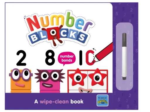 Numberblocks Number Bonds: A Wipe-Clean Book - Numberblocks, Sweet Cherry Publishing